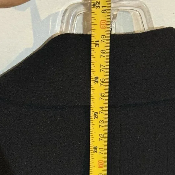 Vince Camuto Black Blazer Women Size 12 One Button Lined Career Jacket - Picture 15 of 16